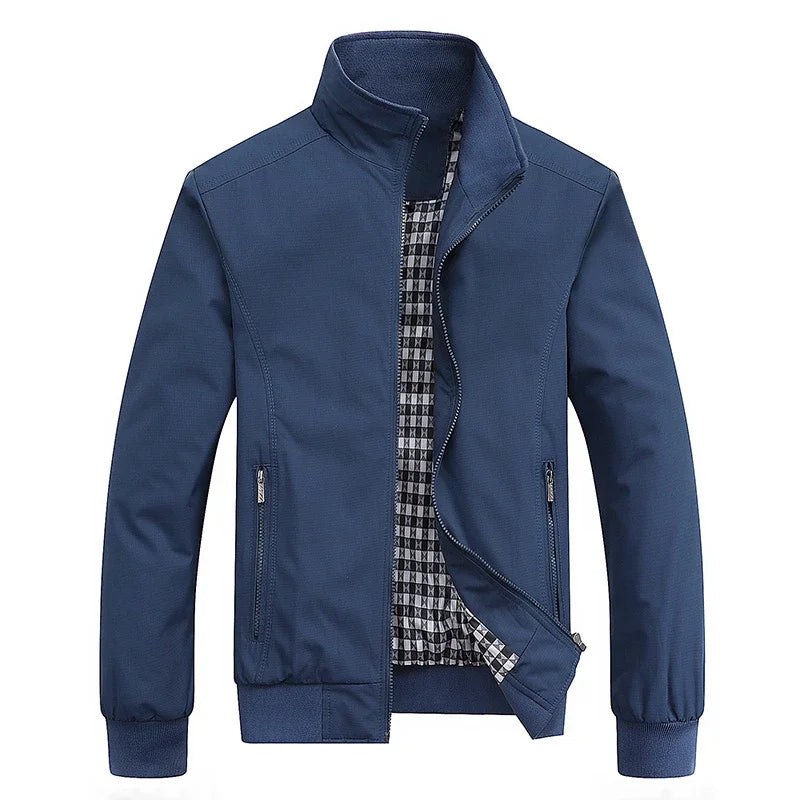 Chaqueta Bomber Hombre Casual VIPOL Delgada Primavera Verano M-6XL