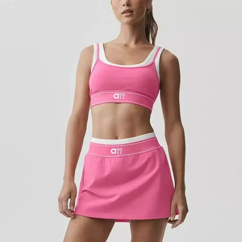 Conjunto Deportivo de 2 Piezas para Mujer, Top Transpirab...
