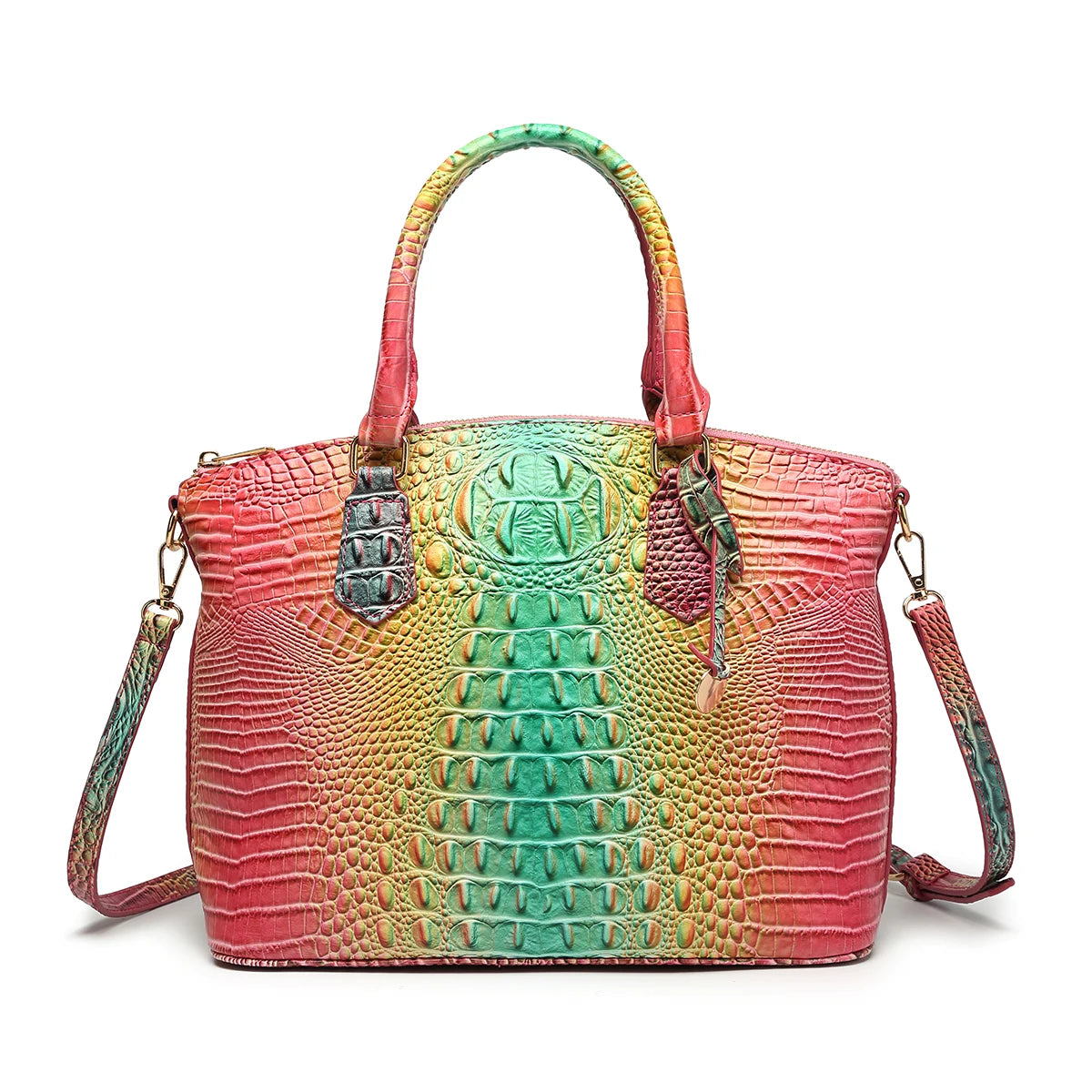 Bolso Tote con Diseño en Relieve para Mujer, Convertible ...