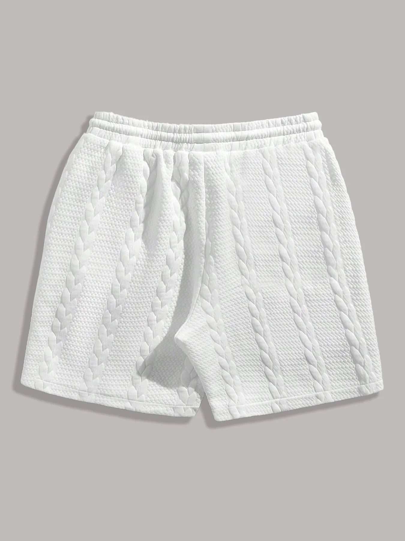 Pantalones Cortos Blancos Hombre Verano Transpirables CONJUESS 5" - Corporación Turística