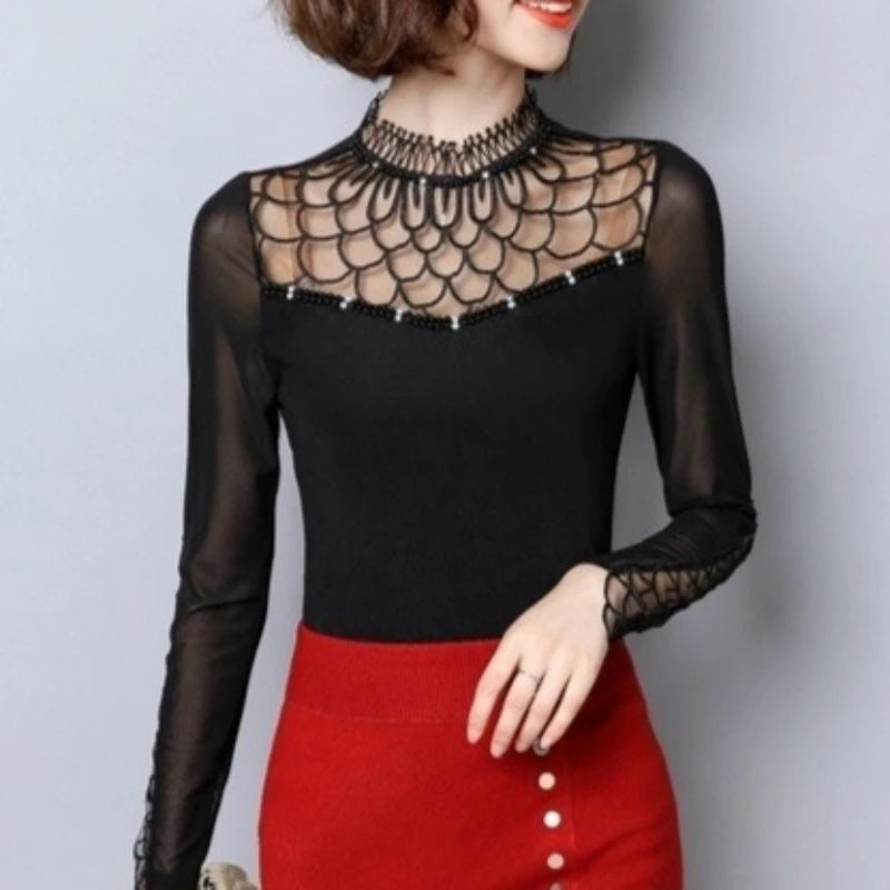 Blusa de Mujer, Camisa de Moda, Blusa de Manga Larga, Blu...