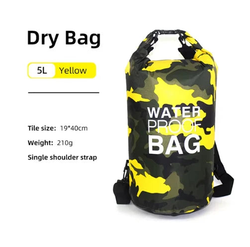 Paquete de natación de PVC, mochila seca para mujeres y h...
