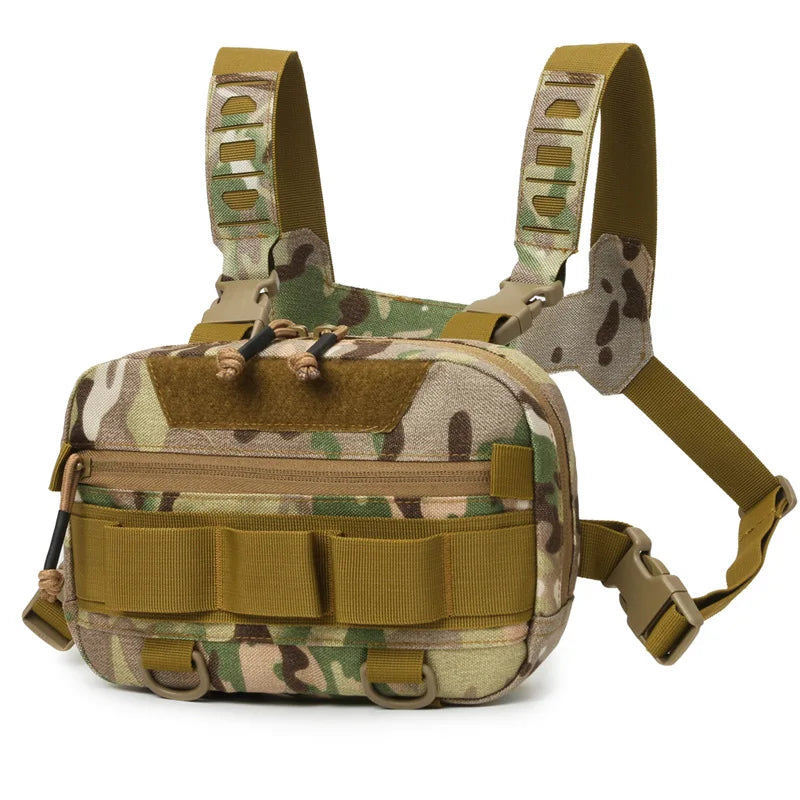 Mochila táctica para aparejo de pecho, Kit de reconocimie...