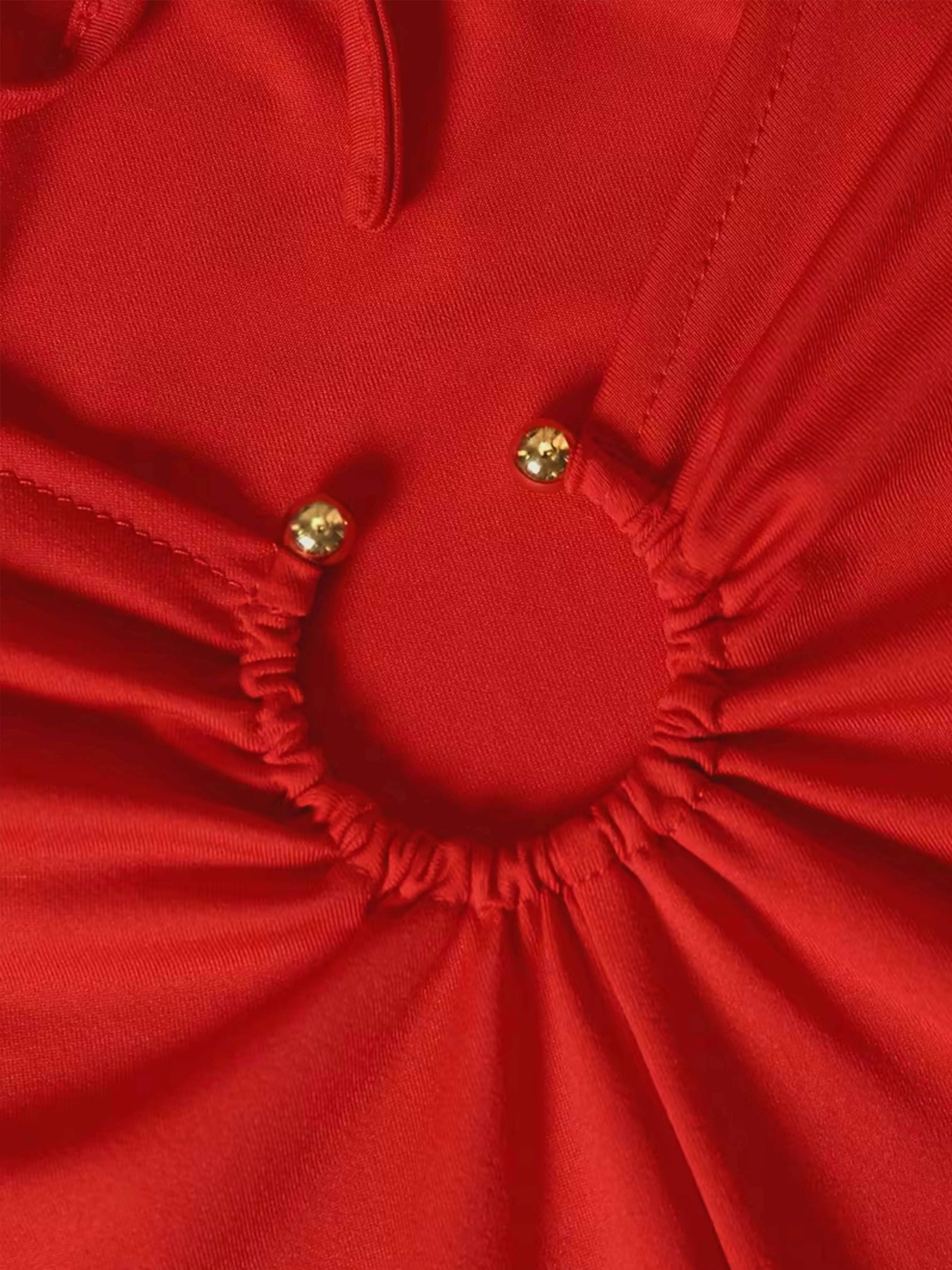 Vestido de Mujer para las Cuatro Estaciones, Color Sólido...
