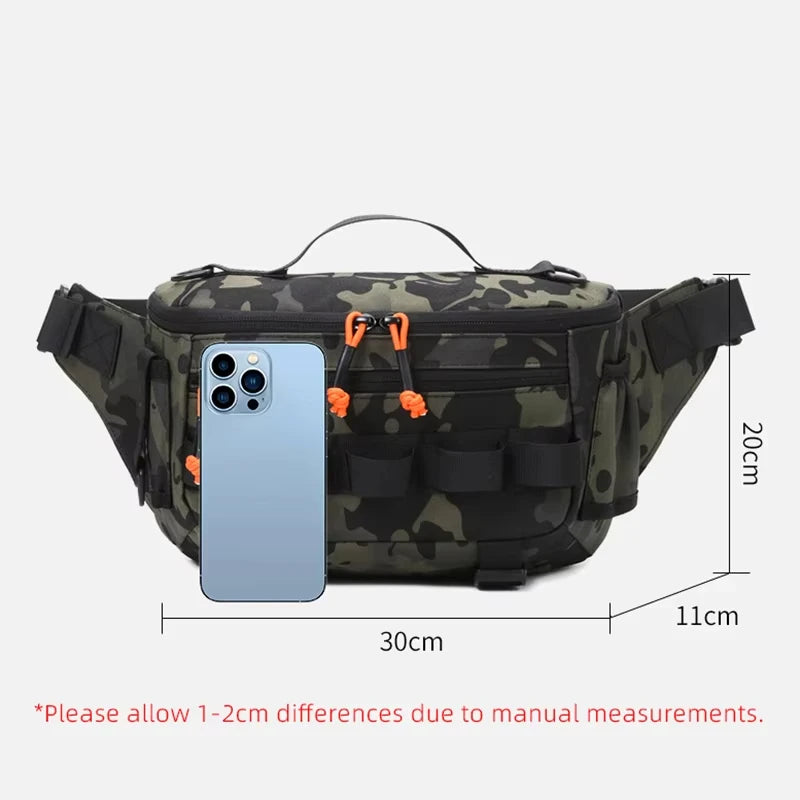 Riñonera táctica, mochila de cintura y pecho para exterio...
