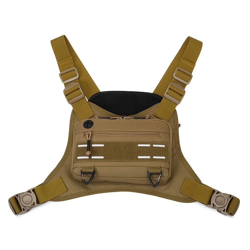 Chaleco táctico, bolsa de pecho, mochila para acampar, ap...
