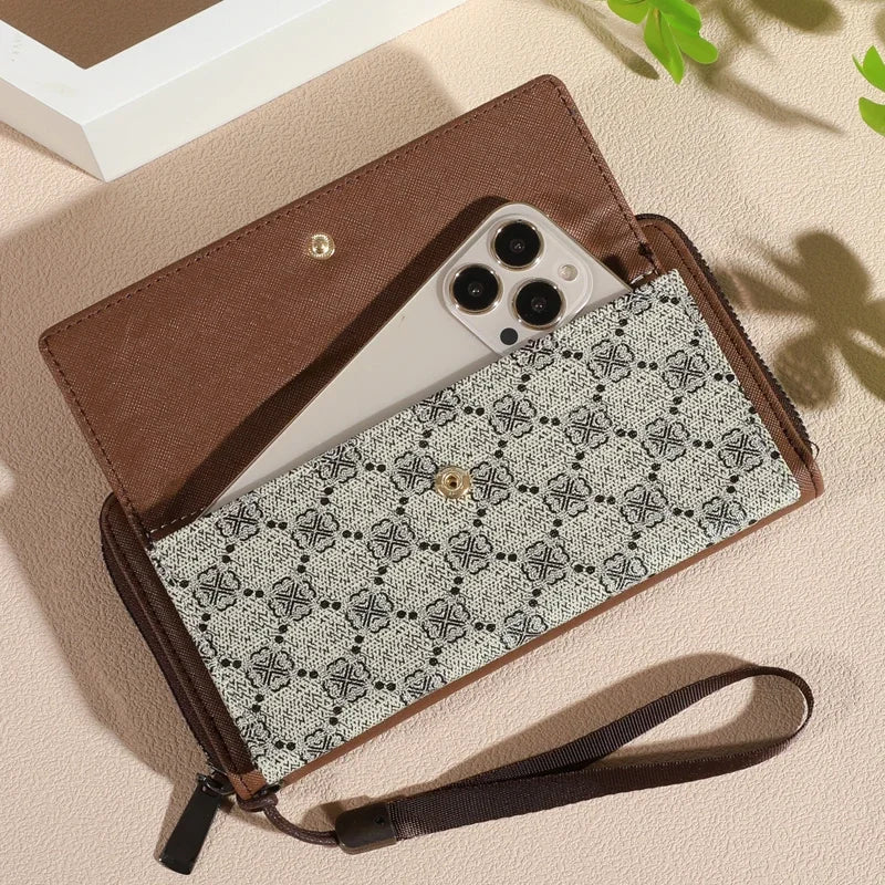 Cartera Piel Sintética Hombre MADLEY Doble Capa RFID Bloqueo - Corporación Turística