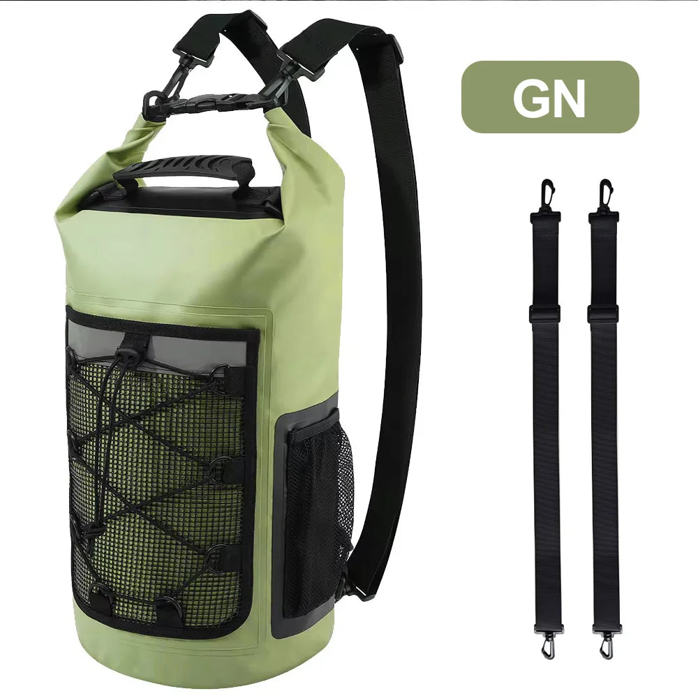 Mochila impermeable de 25L para natación, bolsa seca para...