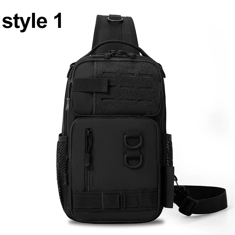 Bolsa Táctica de Pecho para Camping, Mochila de Escalada,...