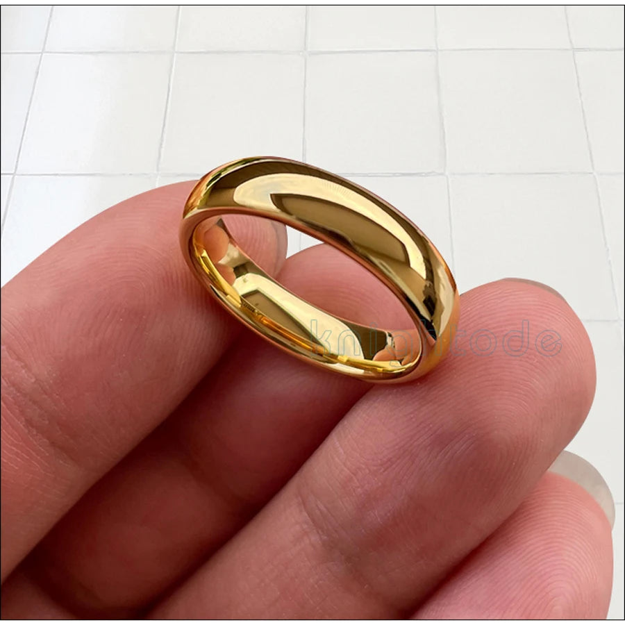 Anillos de boda clásicos de 3mm, 5mm y 7mm, anillos de ca...