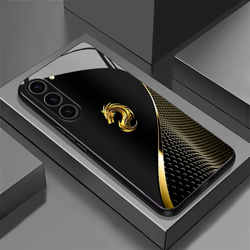 Dragon scale textured phone case for smartphones, featuring a detailed, vibrant design from Corporación Turística.