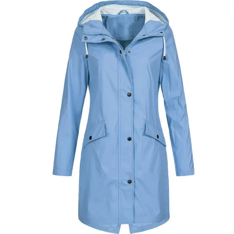 Autumn and winter cargo coat by Corporación Turística, featuring a warm, stylish outer layer with multiple pockets and a snug fit.