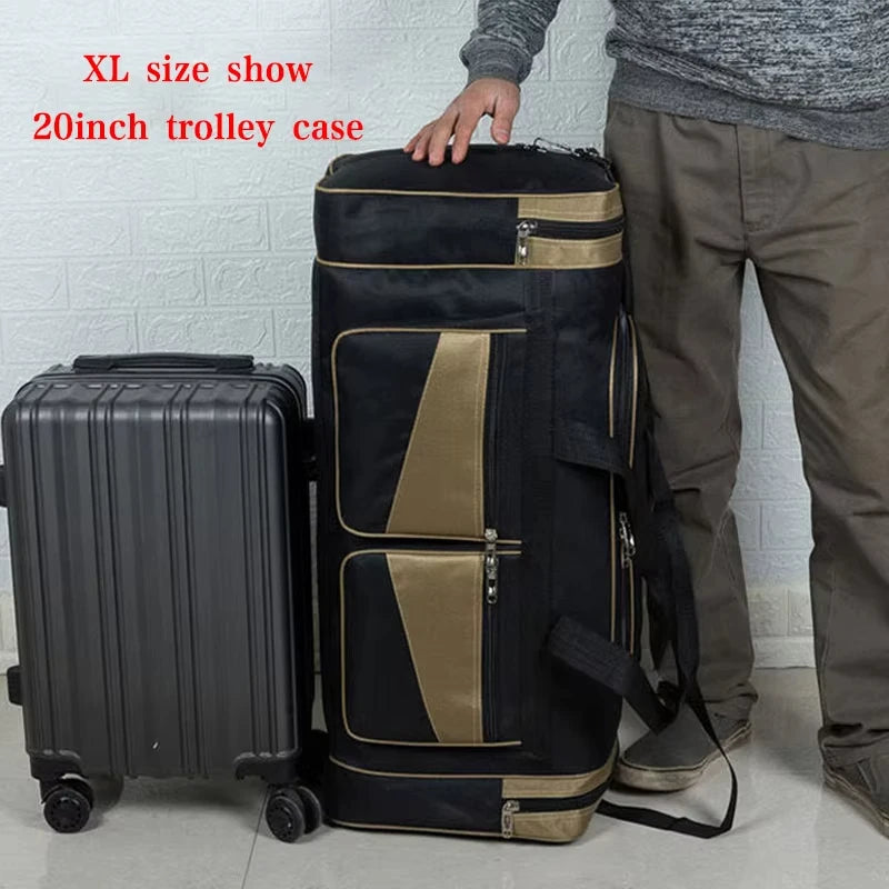 Bolsa de viaje de equipaje grande para acampar, gimnasio,...
