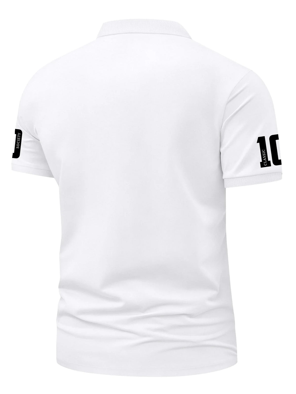 Camisa Polo Elegante Hombre Corona Real - Manga Corta Poliéster S-XXL - Corporación Turística