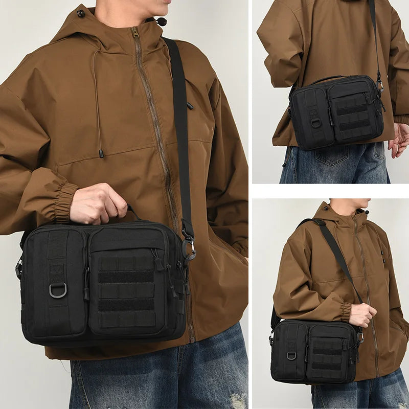 Bolsos tácticos de senderismo, bolso de hombro para acamp...