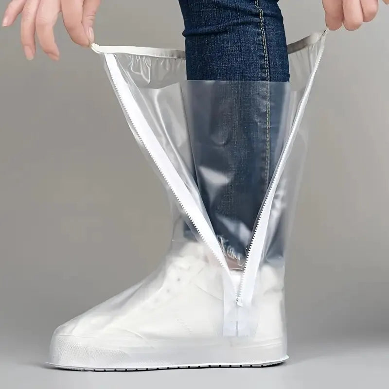 Unisex high-quality shoe covers from Corporación Turística, protective and durable footwear protection for various shoes.