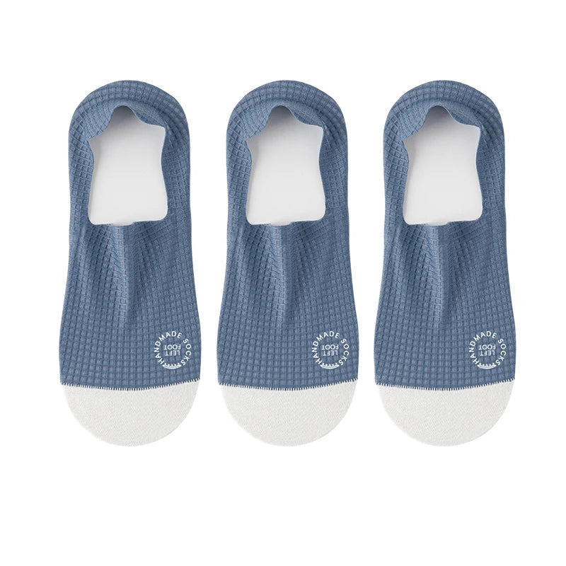 3 pares de calcetines invisibles para hombre, calcetines ...