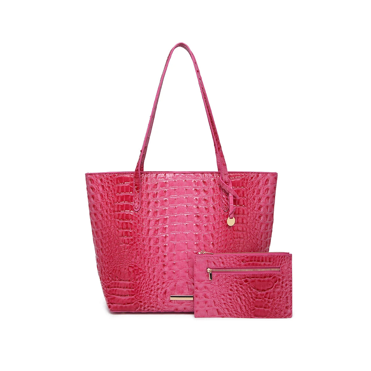 Conjunto de bolsos de mano con textura en relieve para mu...