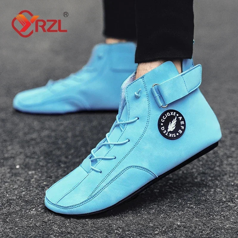 YRZL zapatos para hombre, zapatos informales antideslizan...