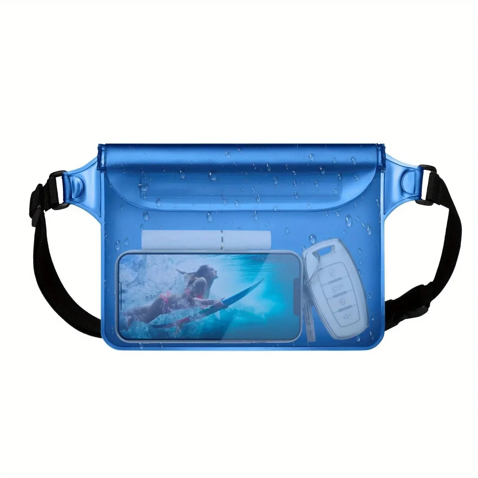 Bolsa Impermeable Teléfono Playa Kayak con Correa Ajustable