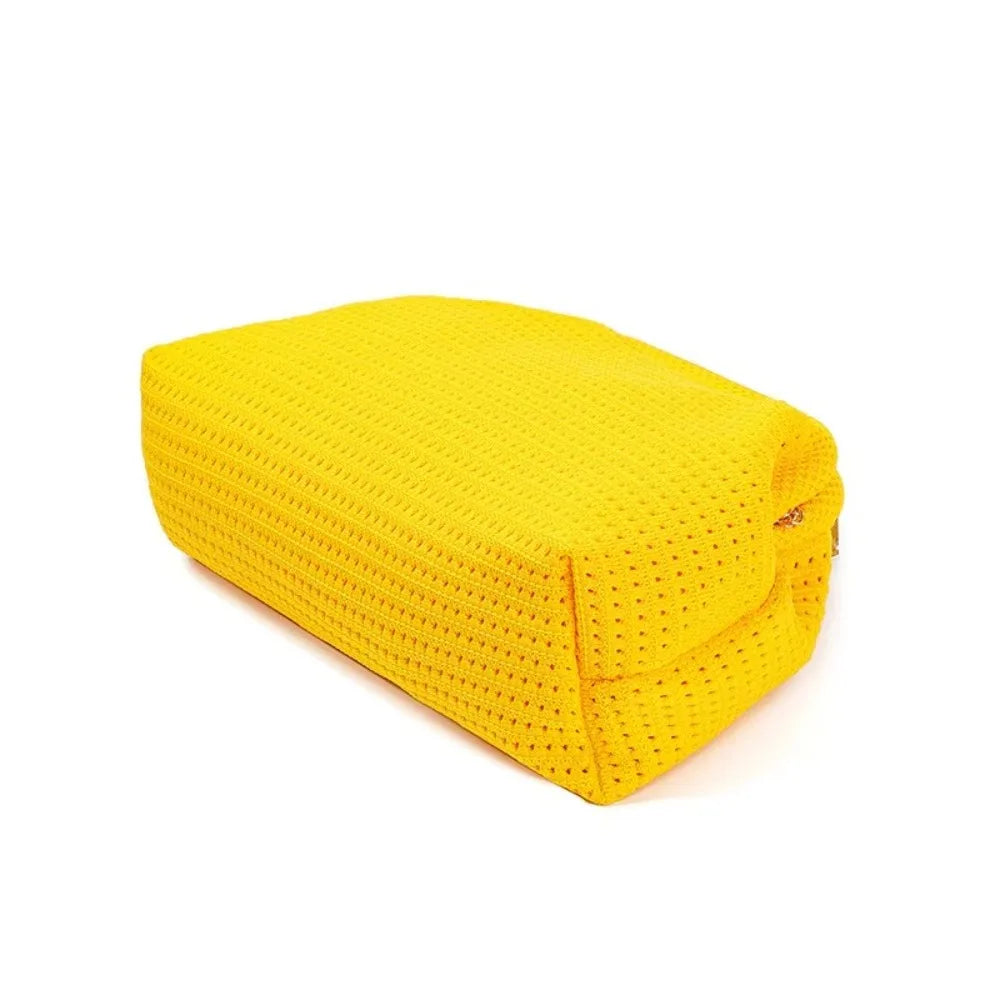Bolso de mano de playa de Color liso para mujer, bolso de...