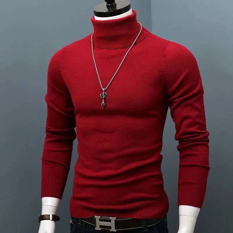 Suéter grueso y cálido de invierno para hombre, suéteres ...