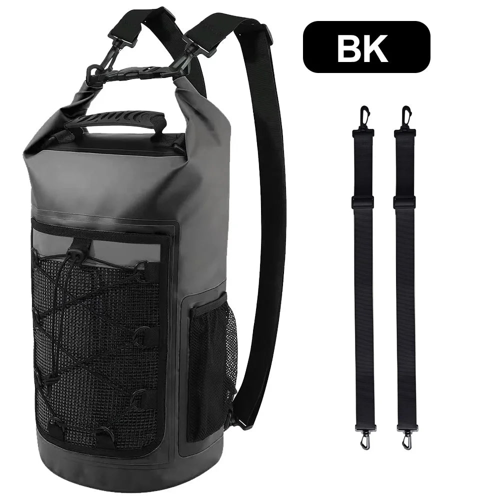 Mochila impermeable de 25L para natación, bolsa seca para...