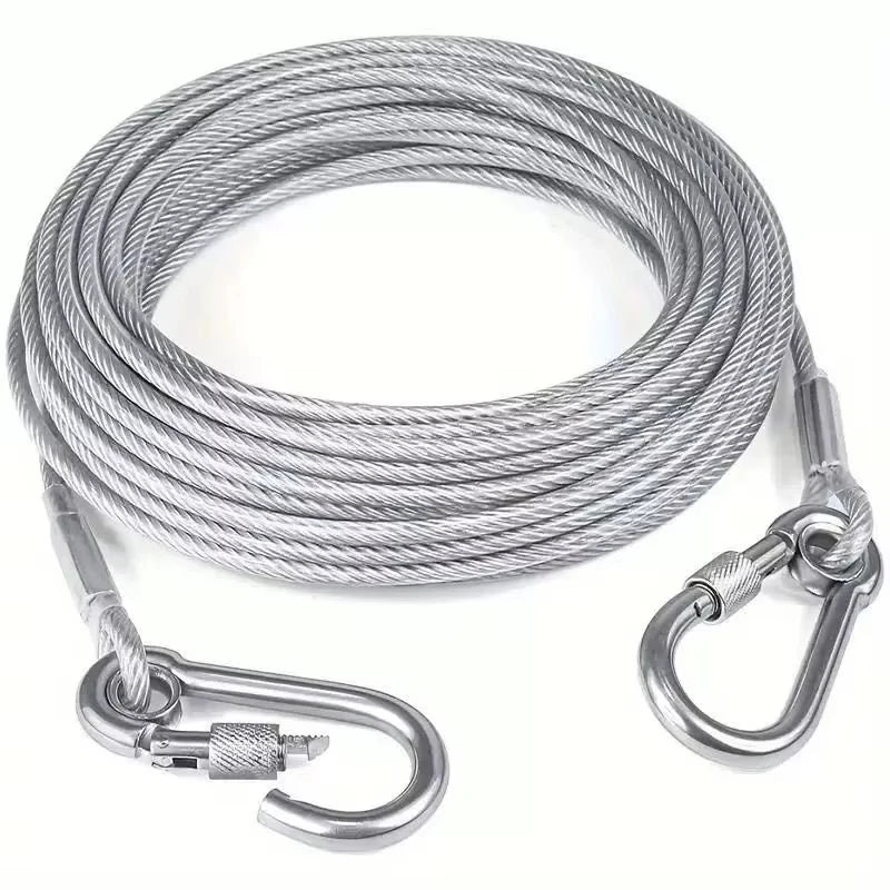 Cuerda versátil de acero inoxidable para ropa, cuerdas de...