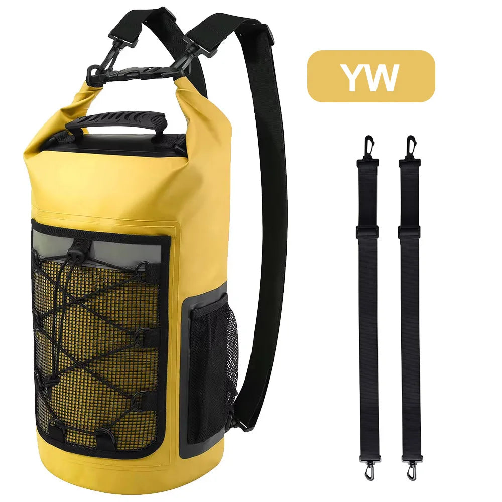 Mochila impermeable de 25L para natación, bolsa seca para...