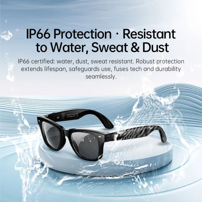 Gafas Inteligentes Echowear con Monitoreo UV, Frecuencia ...
