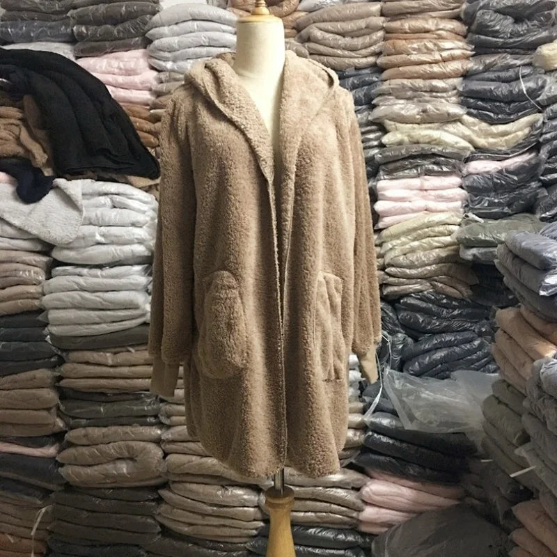 Sudadera de lana de 12 colores, cárdigans largos, Otoño I...