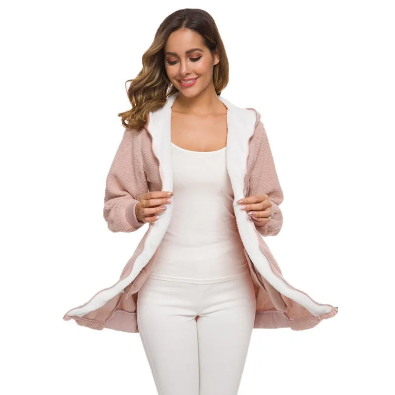 Cárdigans para mujer, chaqueta de piel sintética, jersey ...