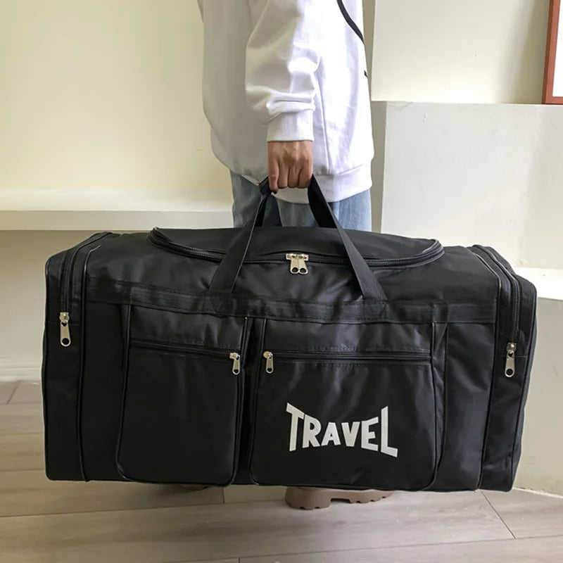 Bolsa de viaje plegable de gran capacidad, bolso deportiv...