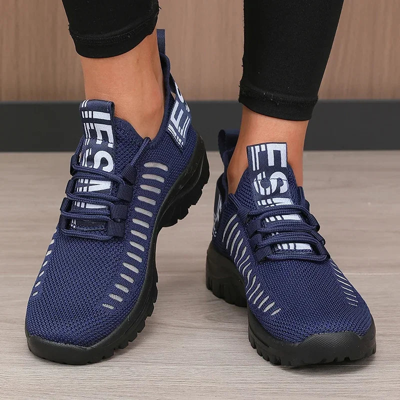2025 zapatillas de correr de malla de moda para hombres y...