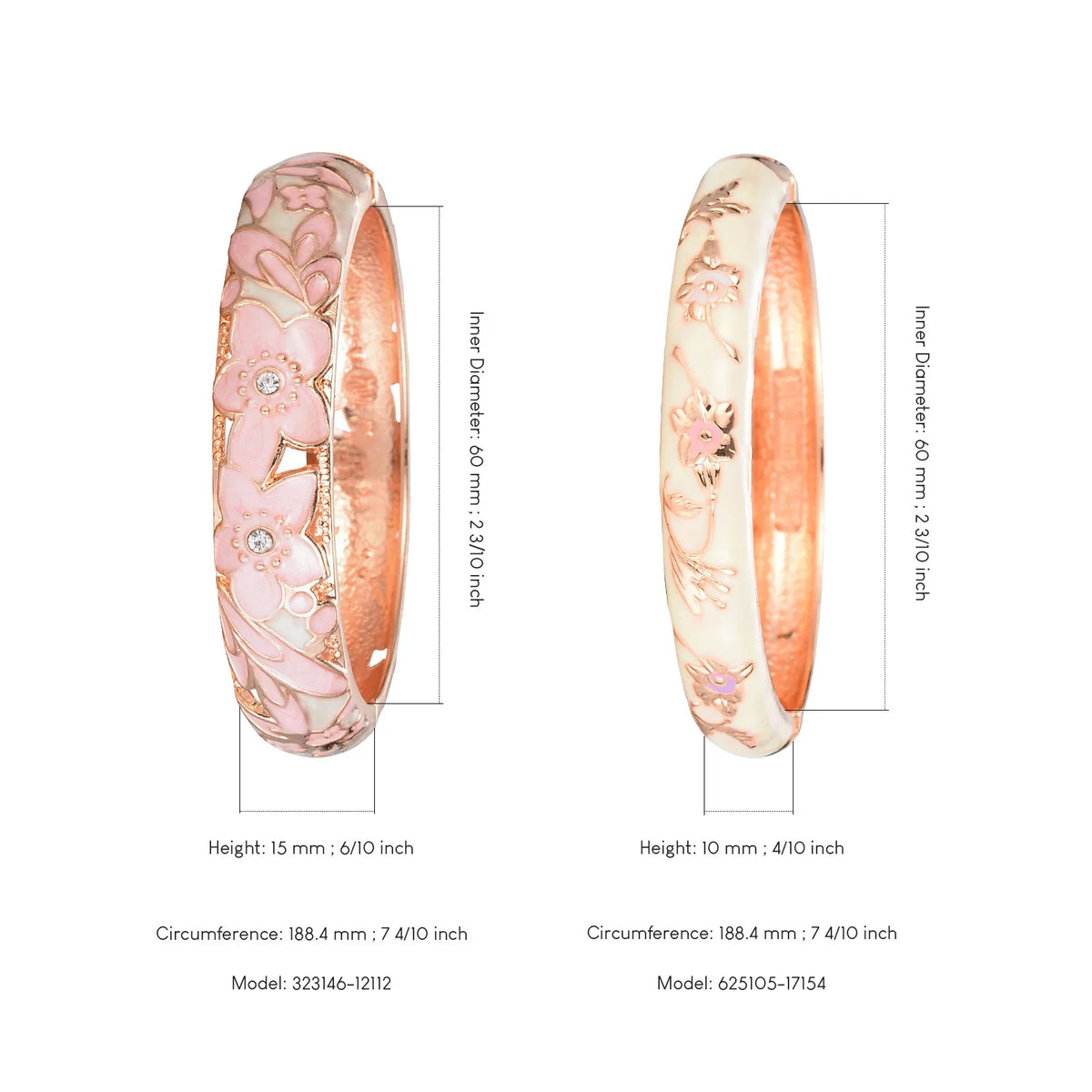 Brazalete para mujer, conjunto de brazalete de doble esma...
