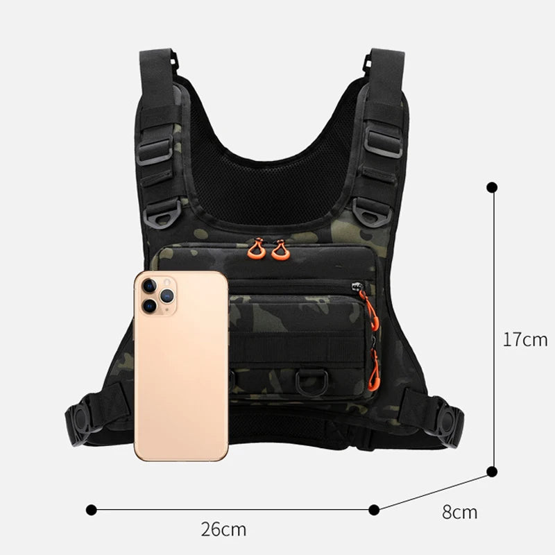 Chaleco Táctico para Camping, Deportes al Aire Libre, Pes...