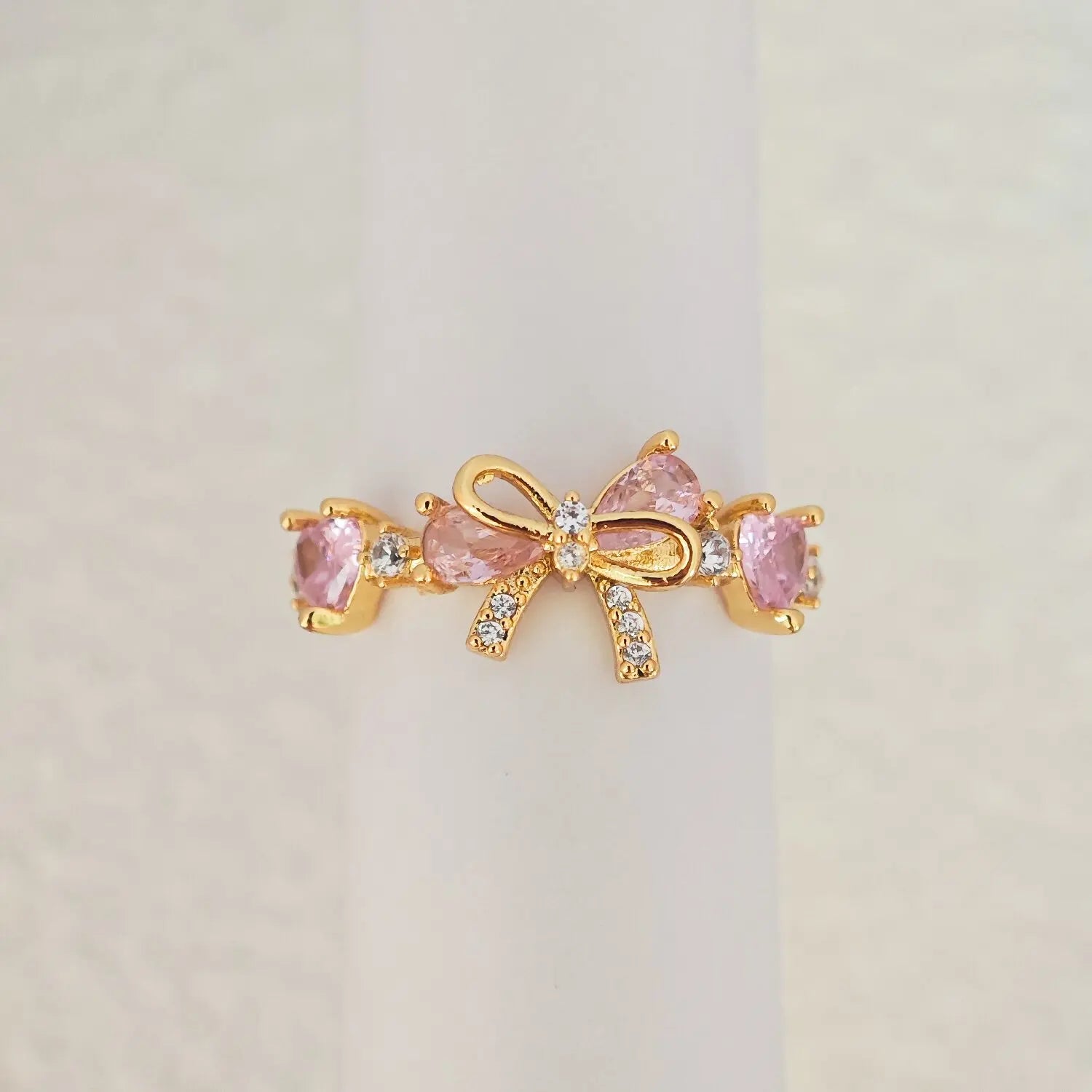 Anillo Flor Circon Colorido Ajustable Mujer Moda Vintage Regalo Joyería