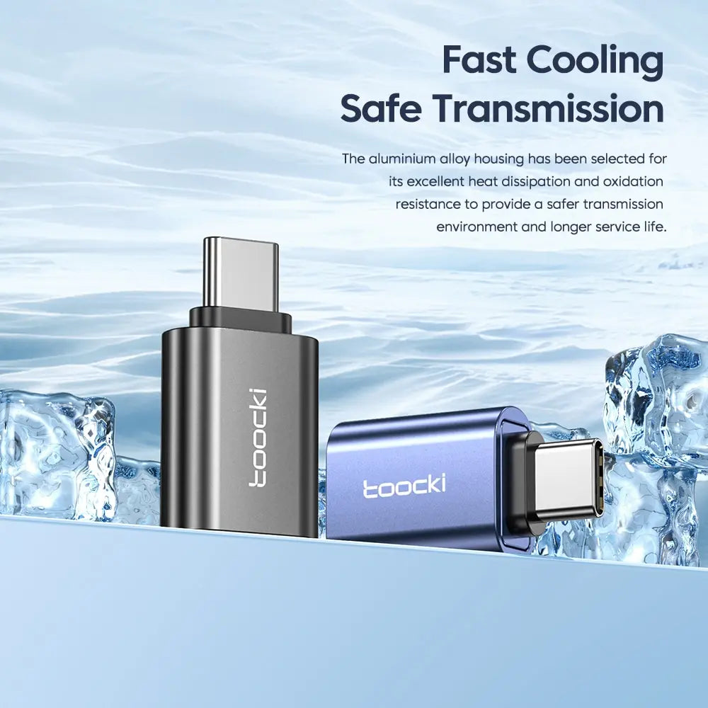 Adaptador USB 3.0 Toocki Tipo C a USB OTG para Macbook Xiaomi