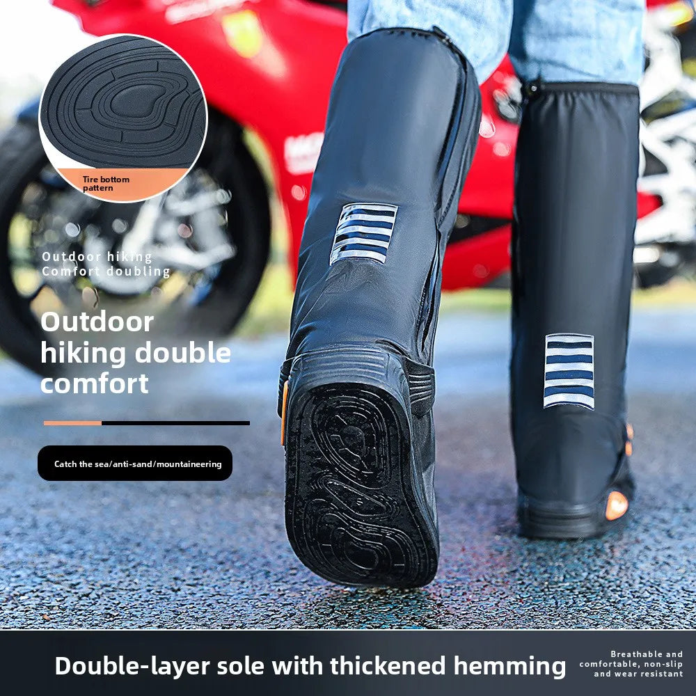Impermeable para zapatos contra la lluvia de Corporación Turística, cubre calzado resistente al agua y a la humedad.