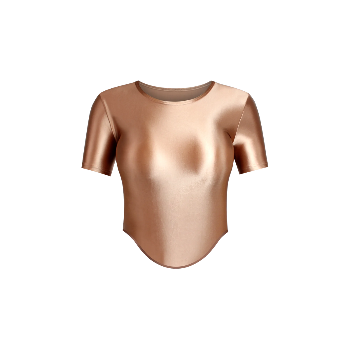 Camiseta elástica brillante y suave para mujer MJINM, cam...