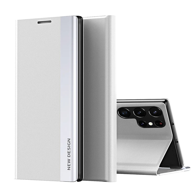 Samsung Galaxy S23 S22 S24 Ultra protective case with rope design, made by Corporación Turística, shown in black with textured finish.