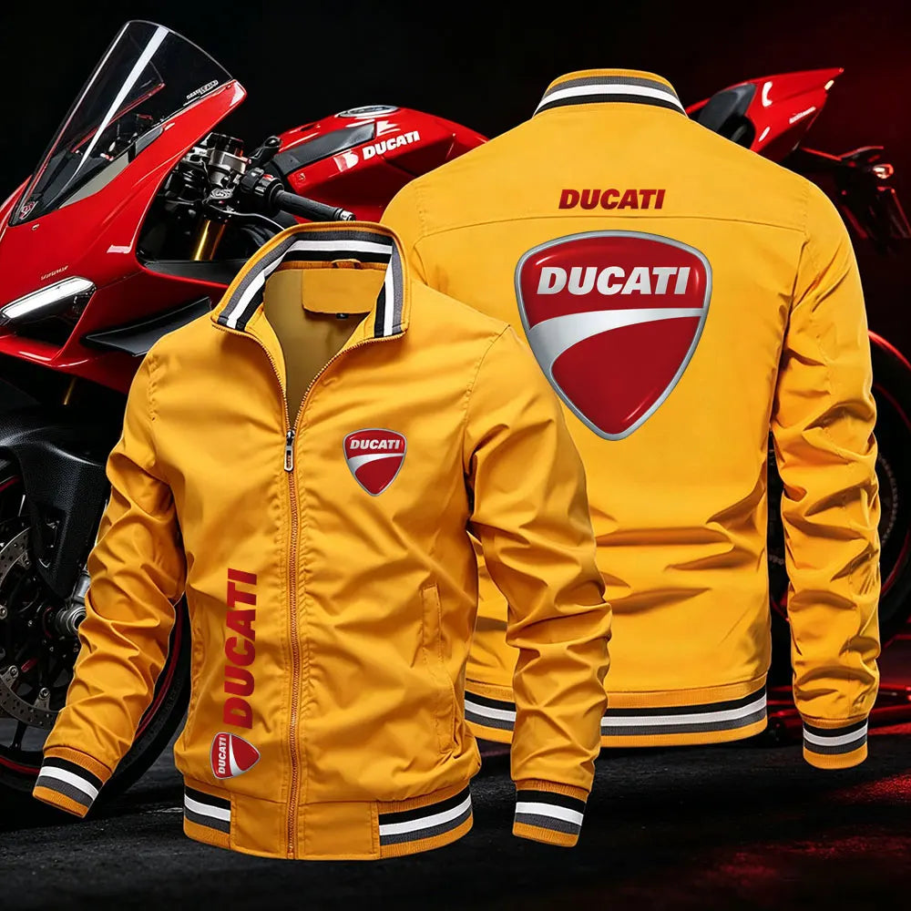 Chaqueta Ducati Hombre 2026 Verano Ultraligera Deportiva Protección Solar