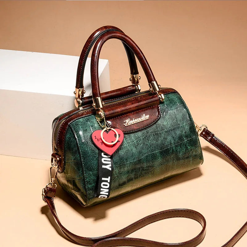 Bolso de hombro de diseño de lujo para mujer, Bolso de ma...