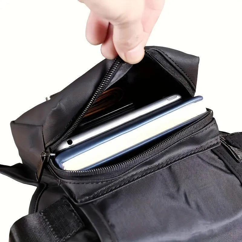 Riñonera para hombre, bolsa para pierna, cinturón de util...