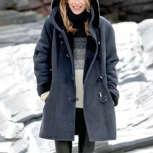 Nuevo Abrigo de Mujer para Otoño e Invierno 2026 con Capu...