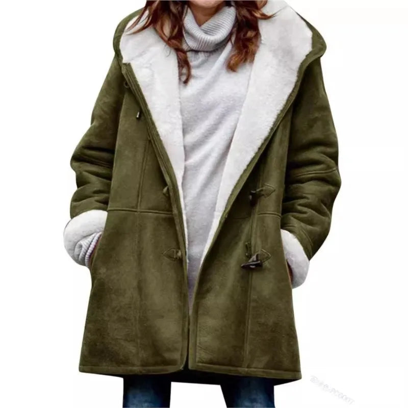 Nuevo Abrigo de Mujer para Otoño e Invierno 2026 con Capu...