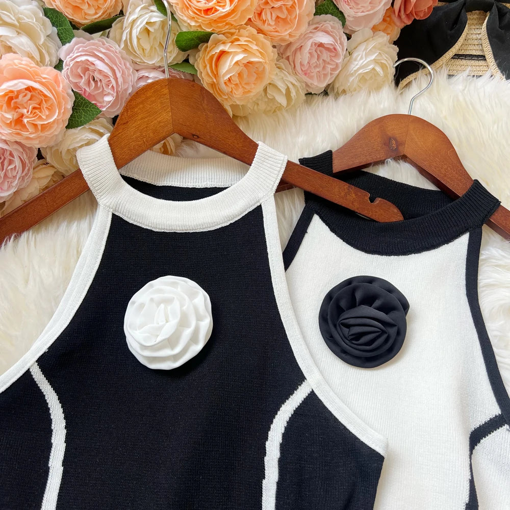 YuooMuoo-Tops de punto elegantes a la moda para mujer Y2K...