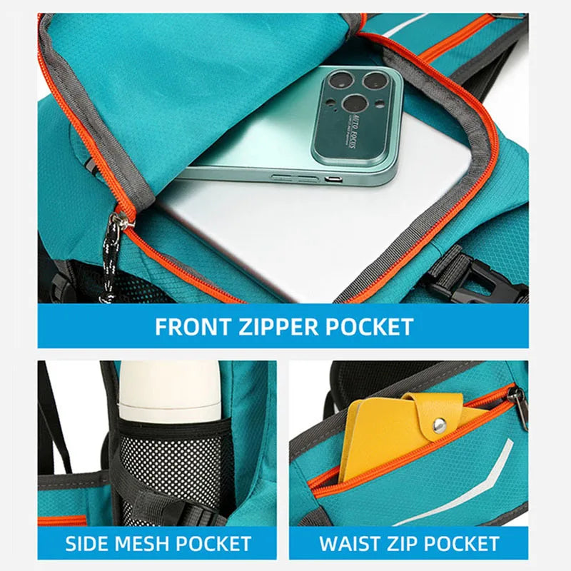 Mochila ligera de hidratación para ciclismo, deporte al a...