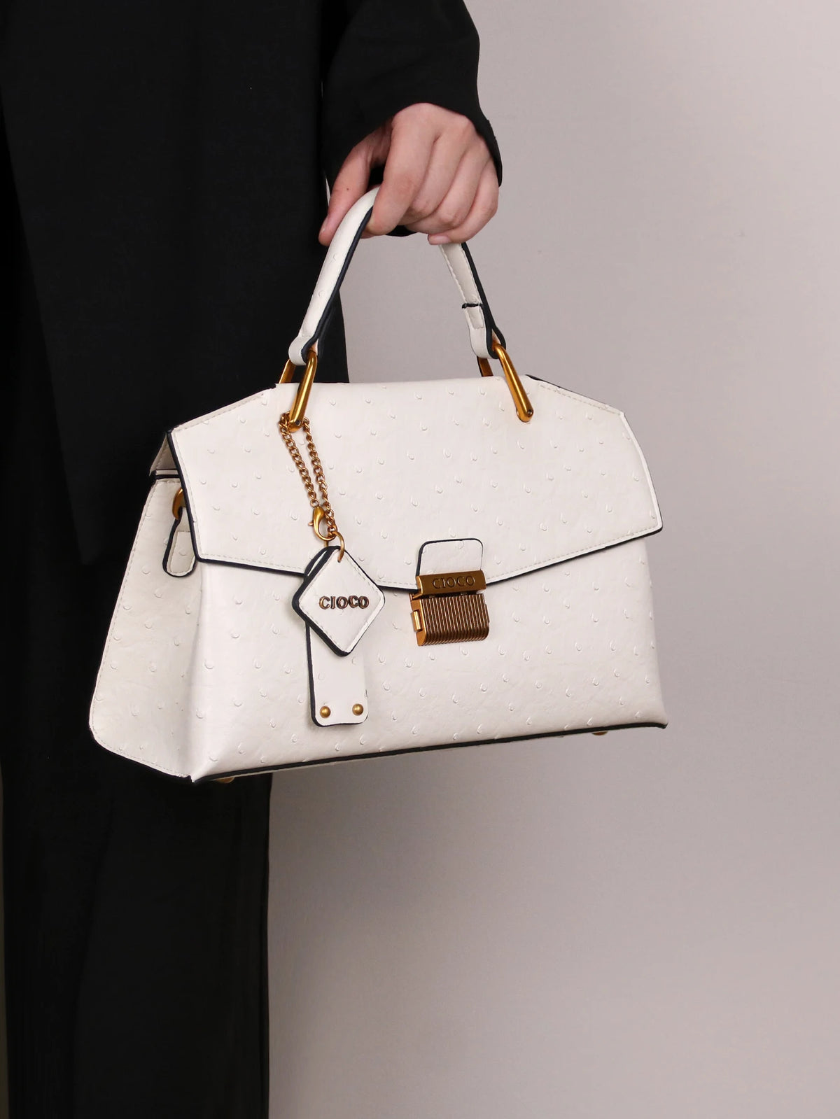 Bolso de Mano de Lujo de Alta Gama con Diseño de Serpient...