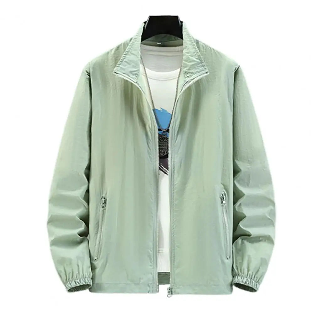 Men's outdoor jacket by Corporación Turística featuring protective outerwear with a durable, weather-resistant design.